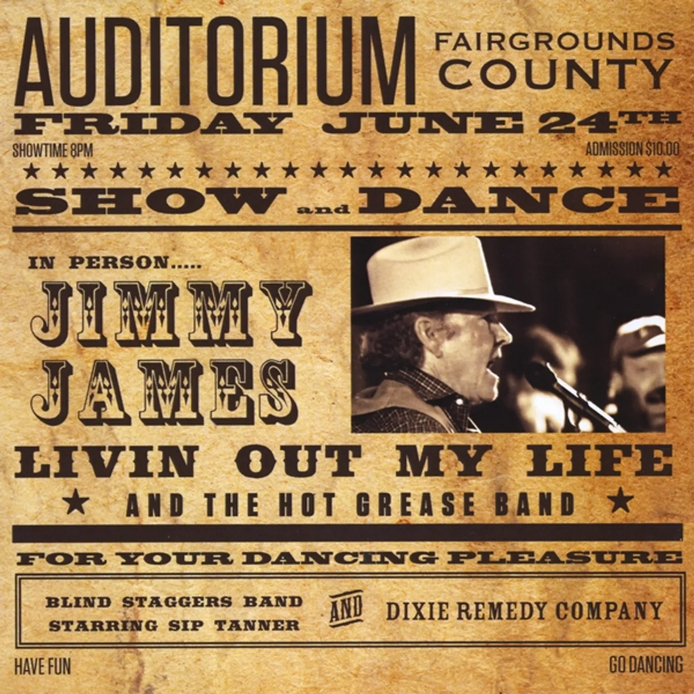 Jimmy James LIVIN OUT MY LIFE CD