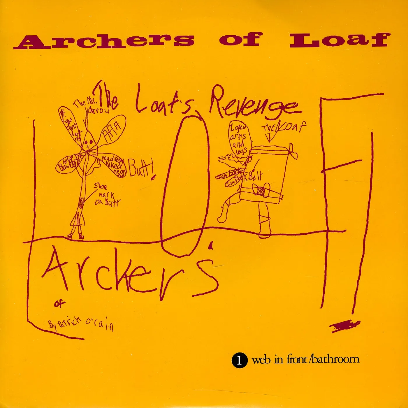 Archers Of Loaf WEB IN FRONT Vinyl Record