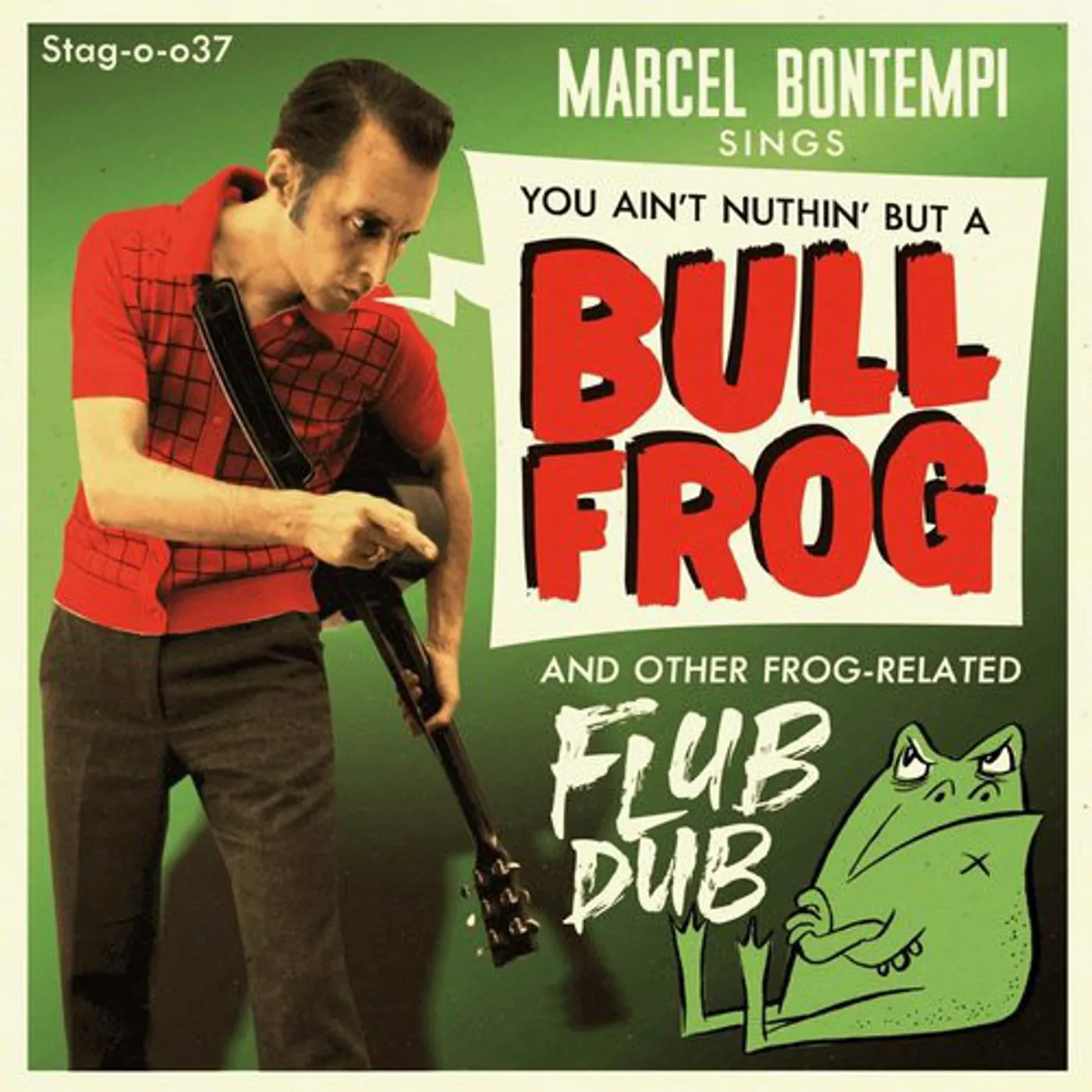 Marcel Bontempi BULL FROG Vinyl Record