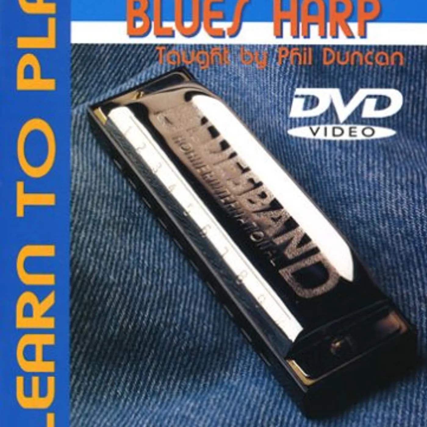 Phil Duncan LEARN TO PLAY ROCK & BLUES HARP DVD