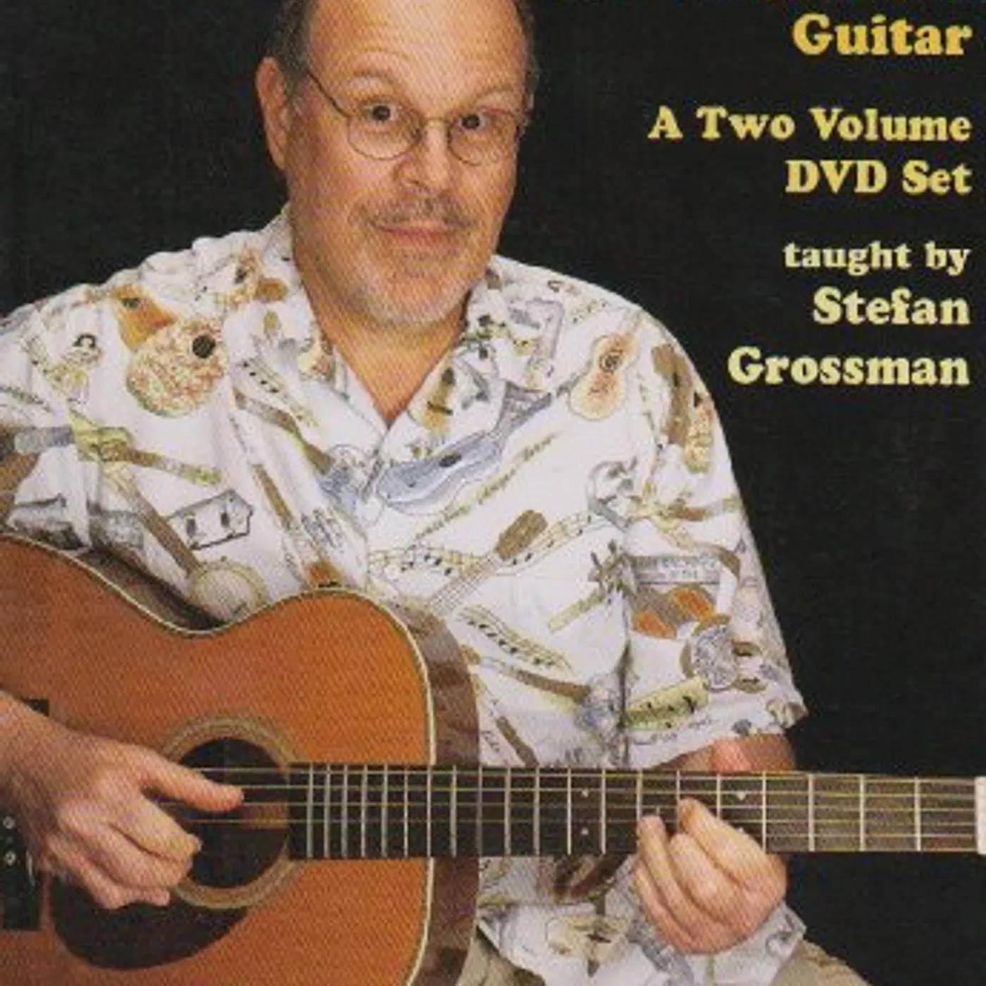 Stefan Grossman FOLK BLUES FOR FINGERSTYLE GUITAR DVD