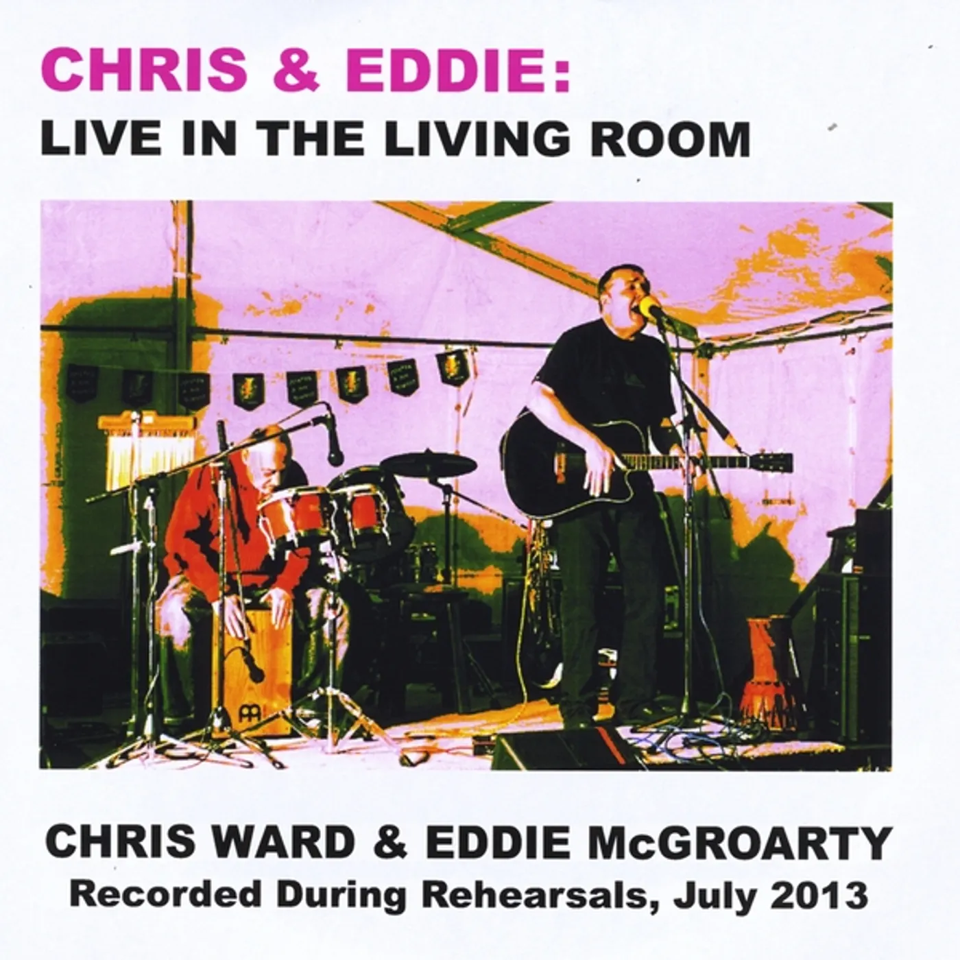 Chris Ward LIVE IN THE LIVING ROOM CD