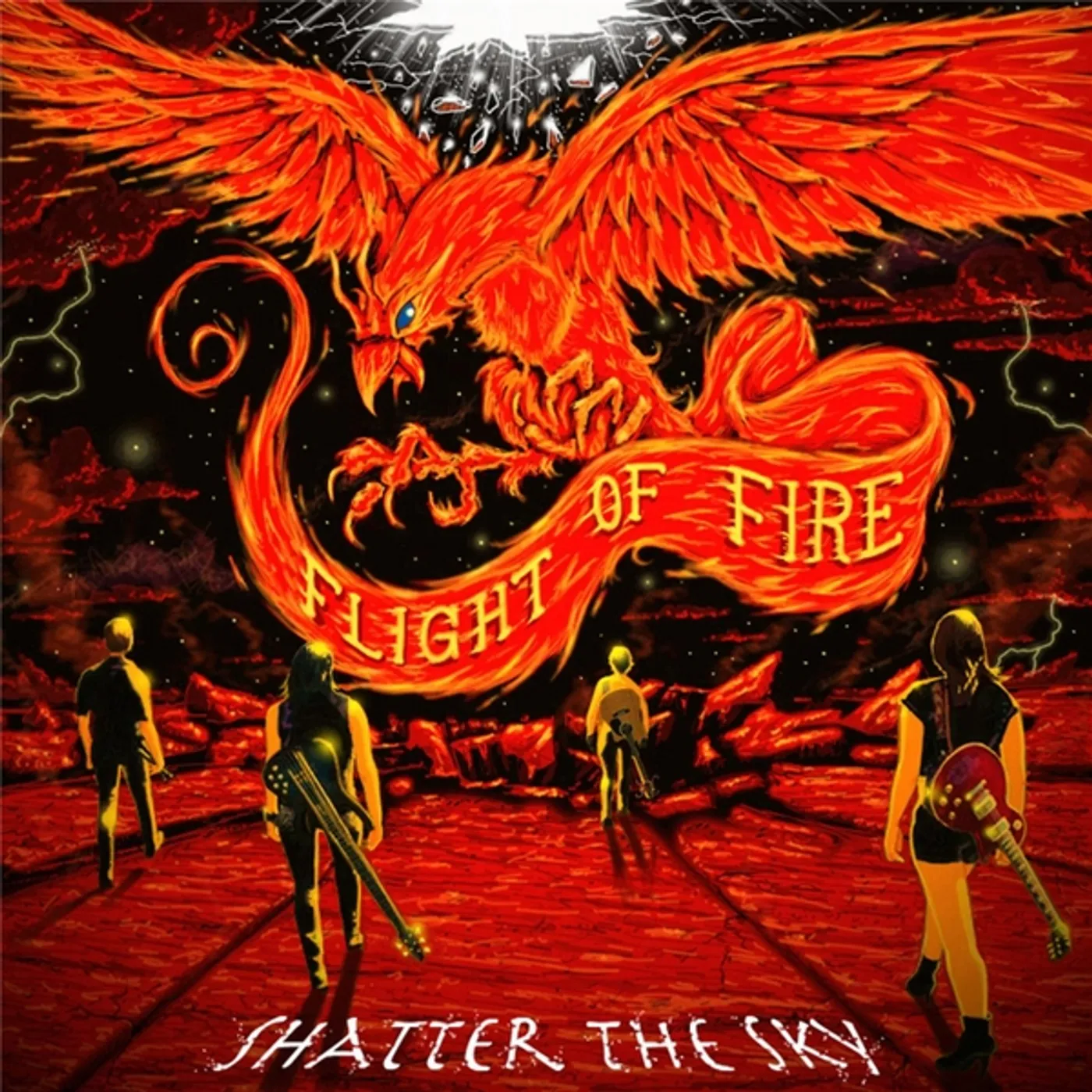 Flight of Fire SHATTER THE SKY CD
