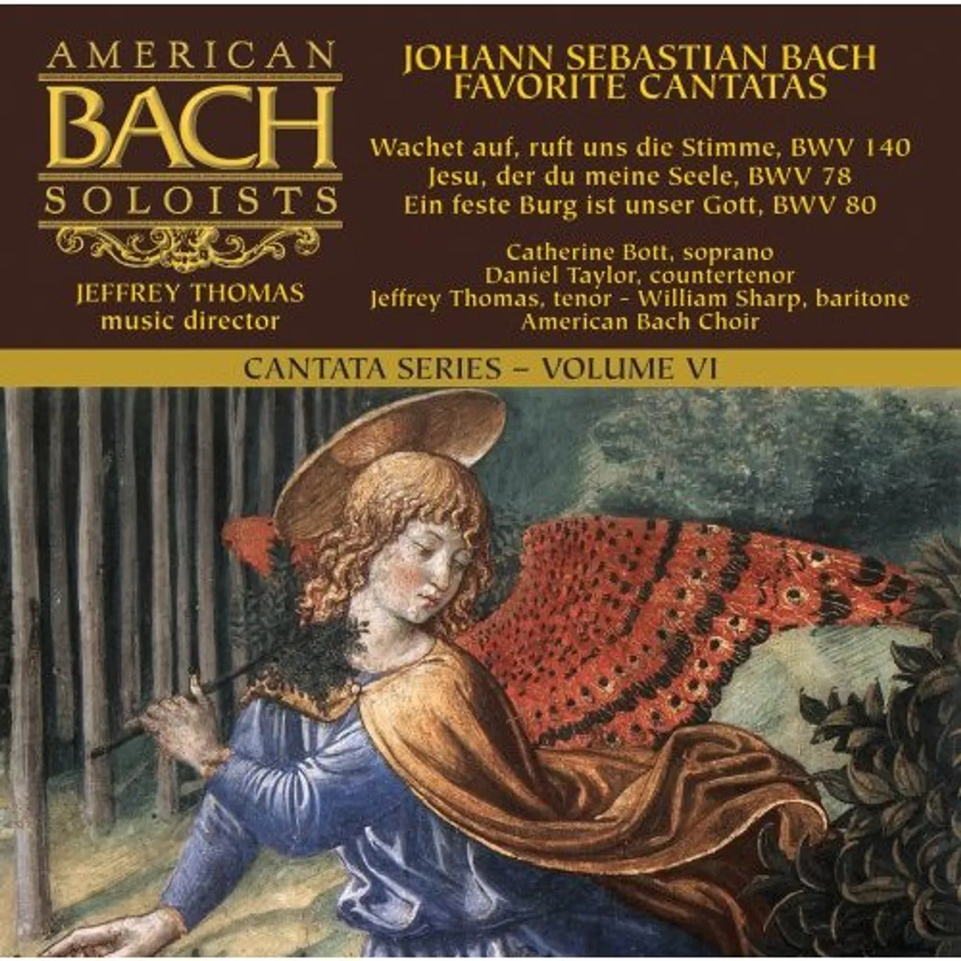 American Bach Soloists BACH CANTATA SERIES: FAVORITE CANTATAS 6 CD