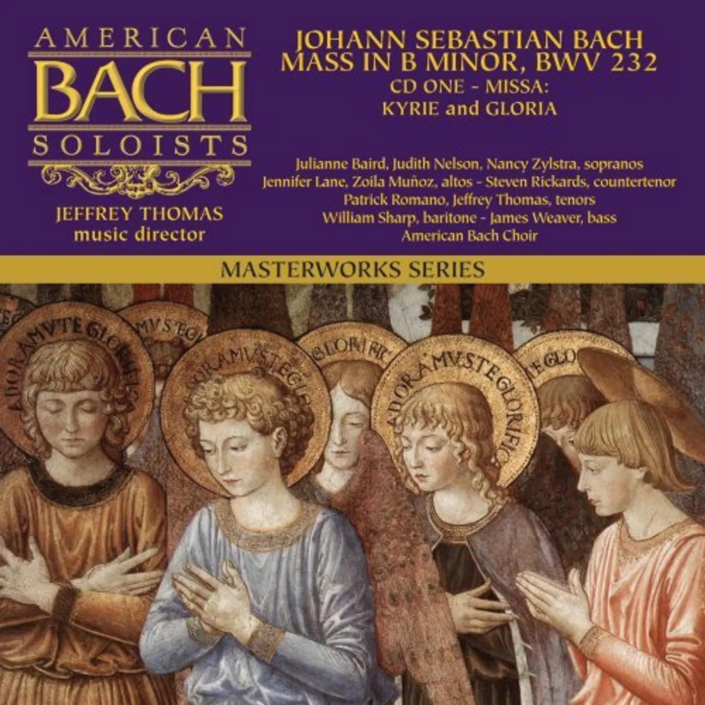 American Bach Soloists BACH MASS IN B MINOR BWV 232 1 CD
