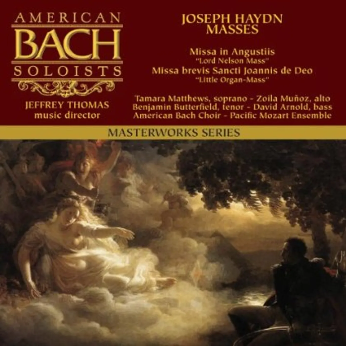 American Bach Soloists HAYDN LORD NELSON MASS & LITTLE ORGAN MASS CD