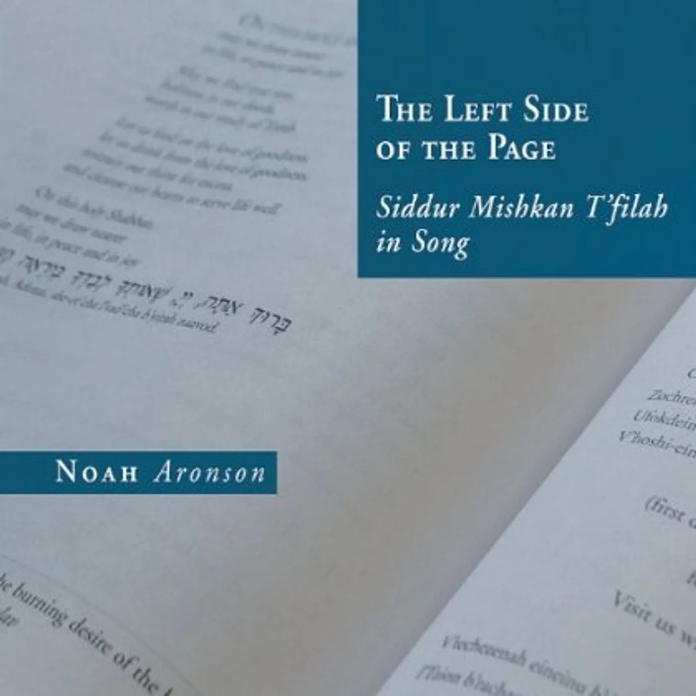 Noah Aronson THE LEFT SIDE OF THE PAGE CD