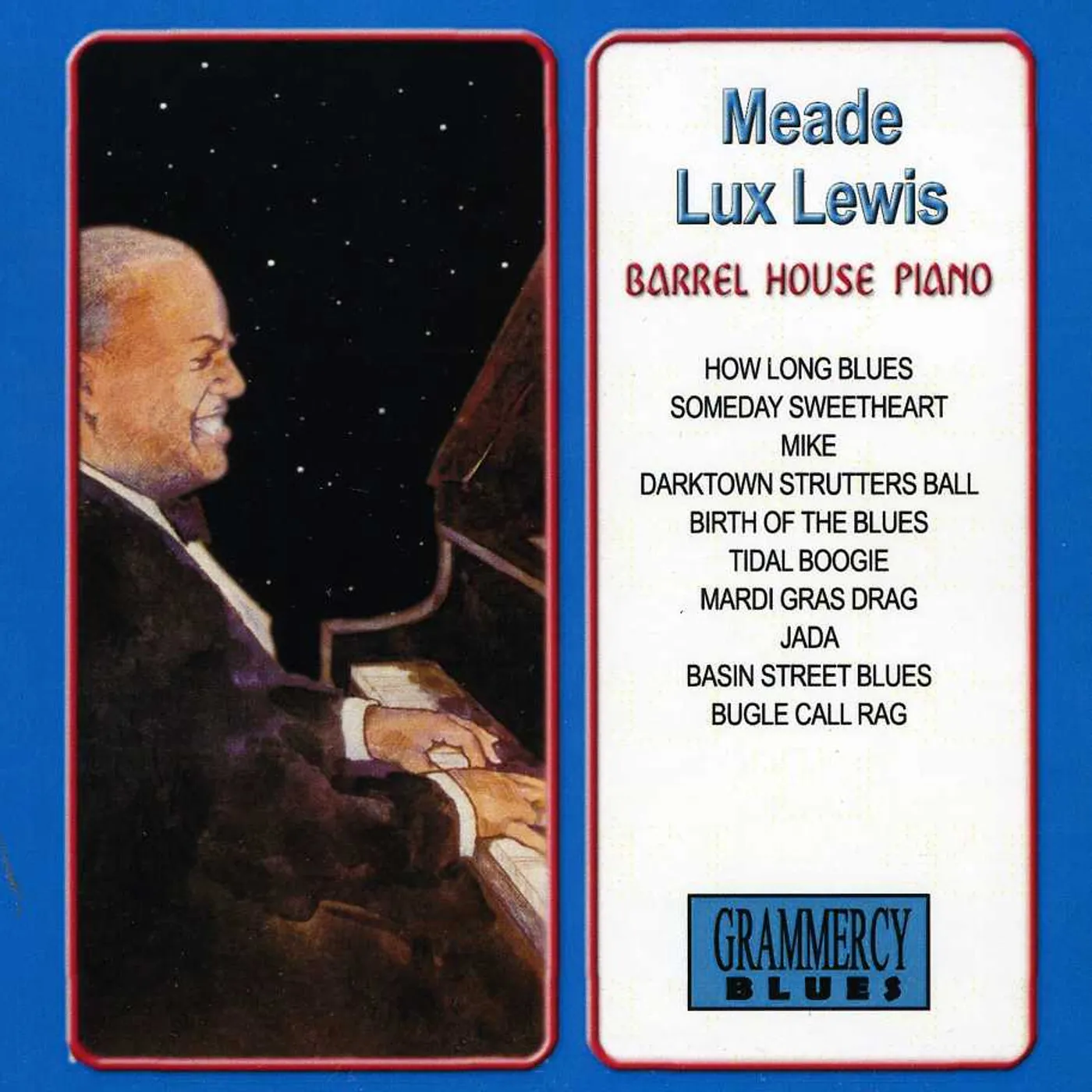 Meade "Lux" Lewis BARREL HOUSE PIANO CD