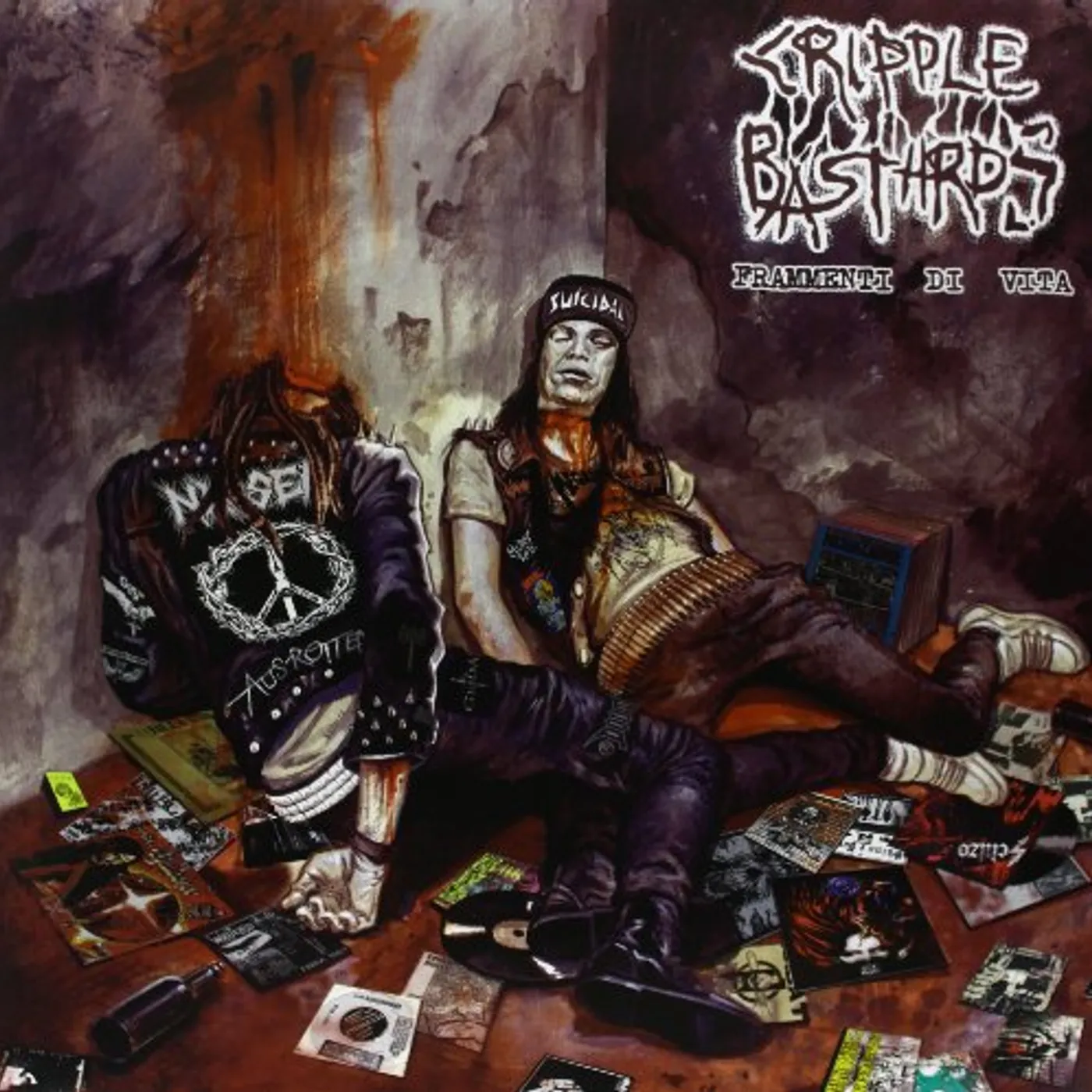 Cripple Bastards FRAMMENIT DI VITA Vinyl Record