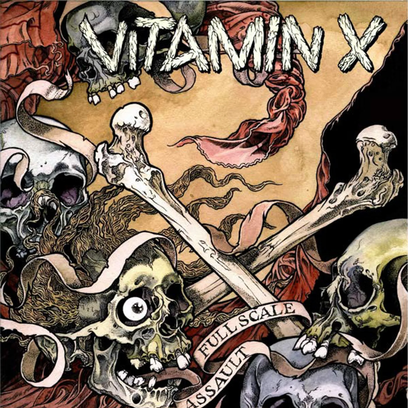 Vitamin X FULL SCALE ASSAULT Vinyl Record