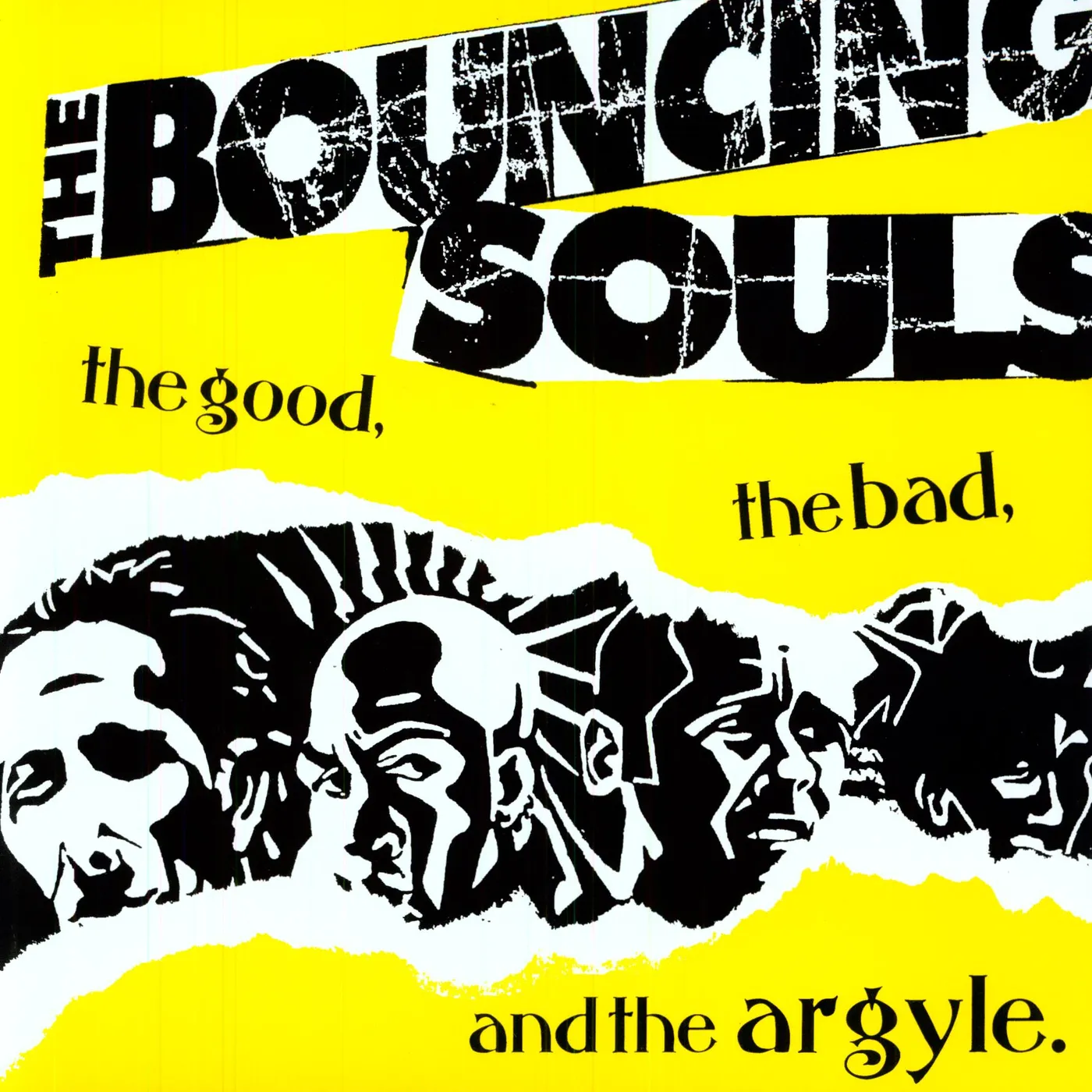 The Bouncing Souls GOOD THE BAD & THE ARGYLE Vinyl Record