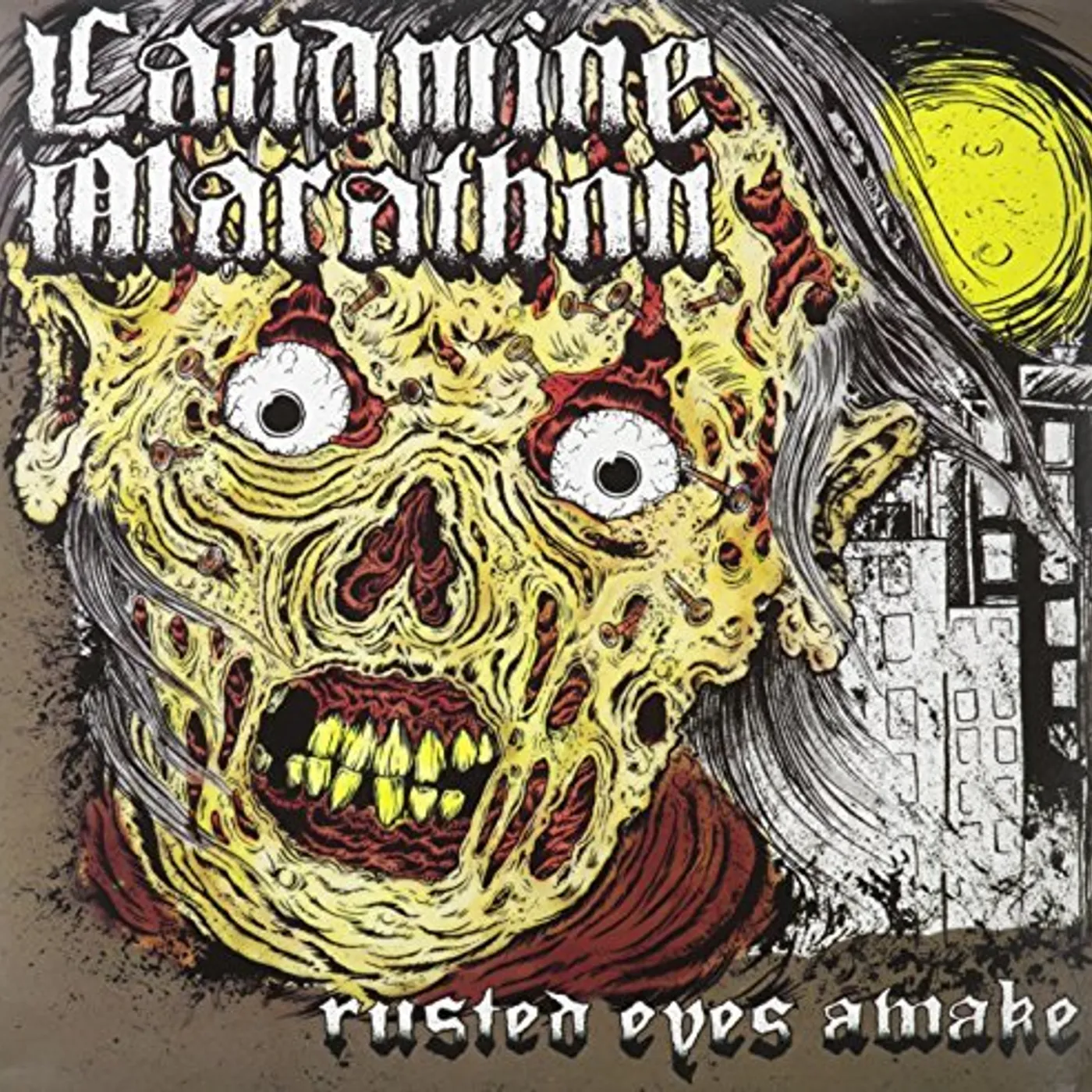 Landmine Marathon Rusted Eyes Awake Vinyl Record