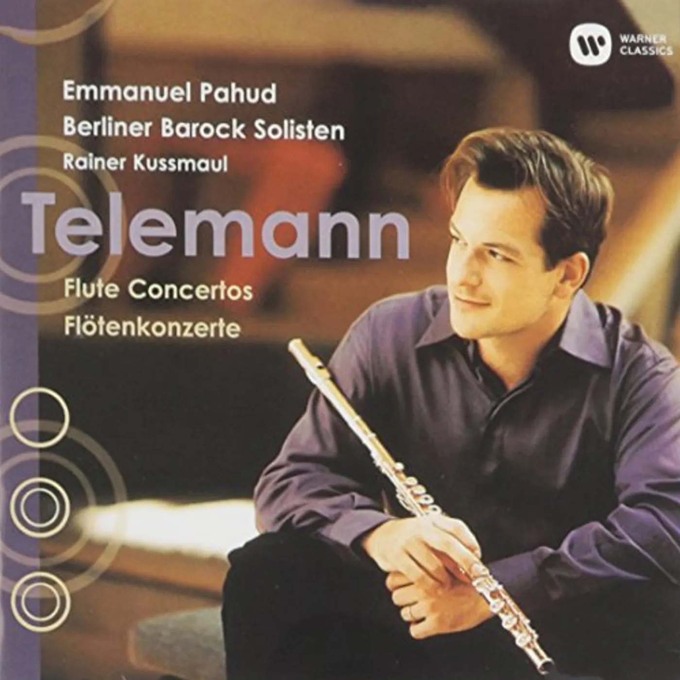 Emmanuel Pahud TELEMANN: FLUTE CONCERTOS CD