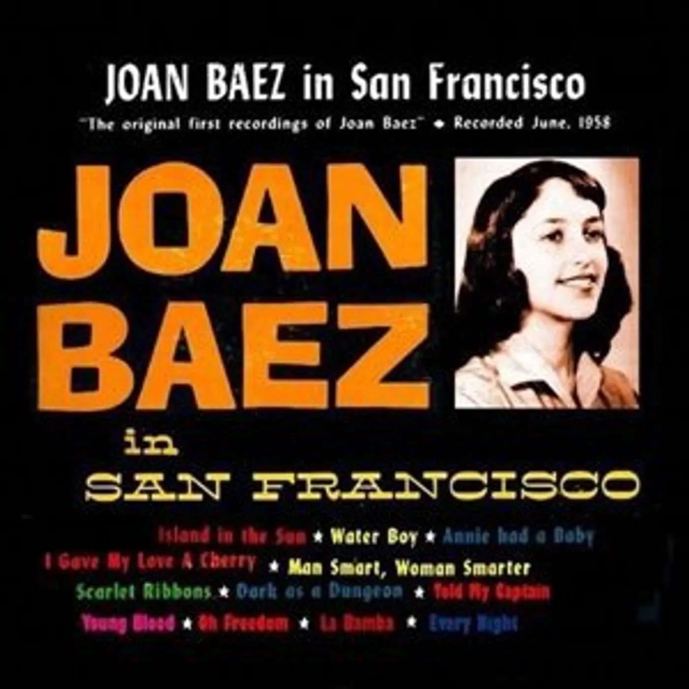 Joan Baez IN SAN FRANCISCO Vinyl Record