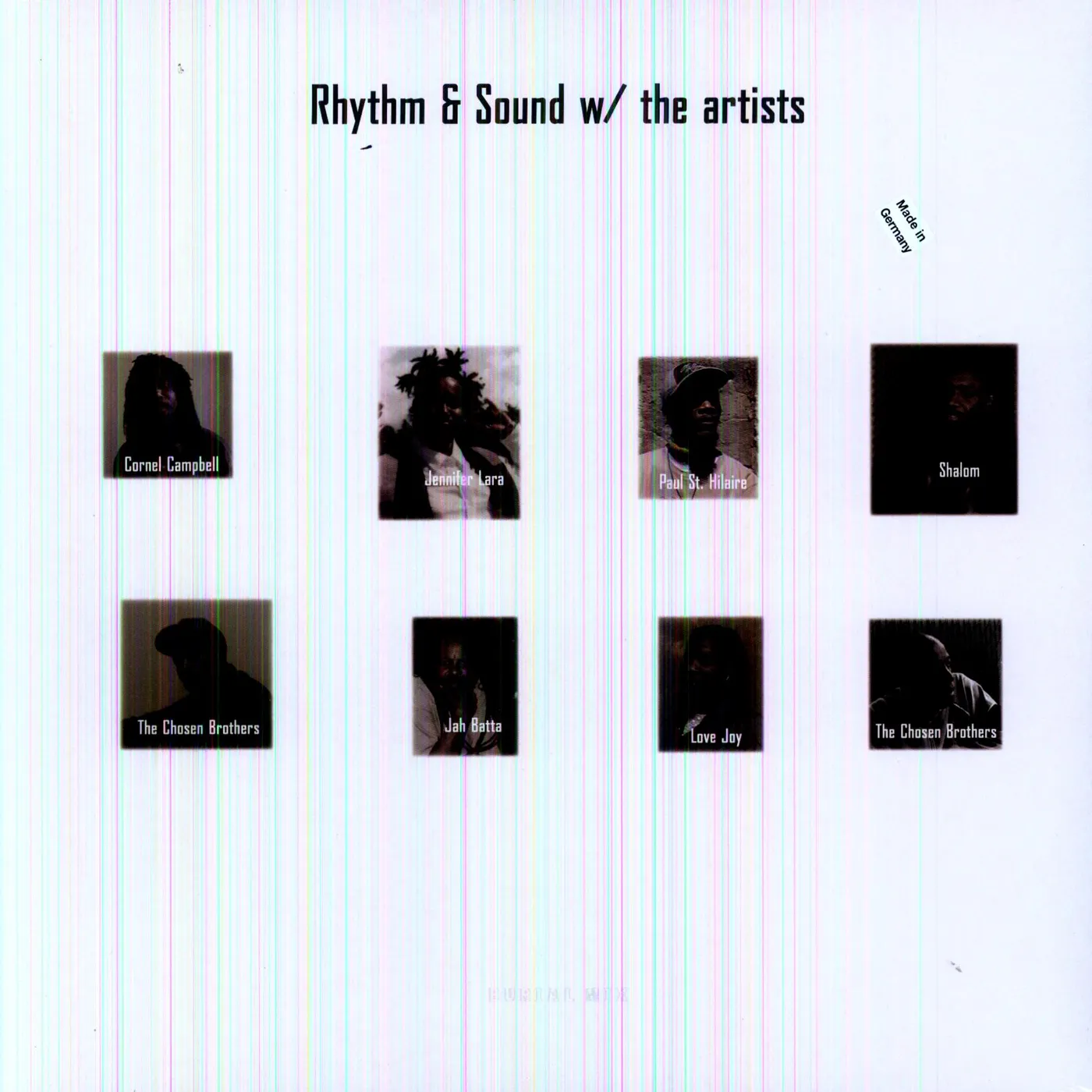 Rhythm & Sound With The Artists Vinyl Record