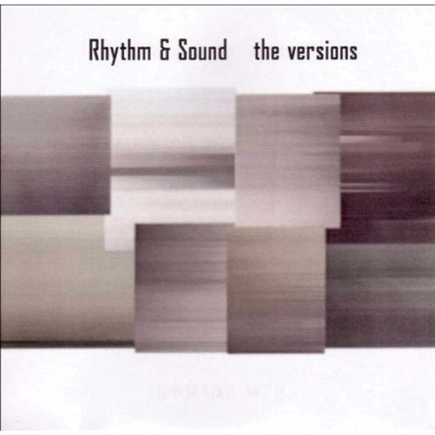 Rhythm & Sound WITH THE VERSIONS Vinyl Record