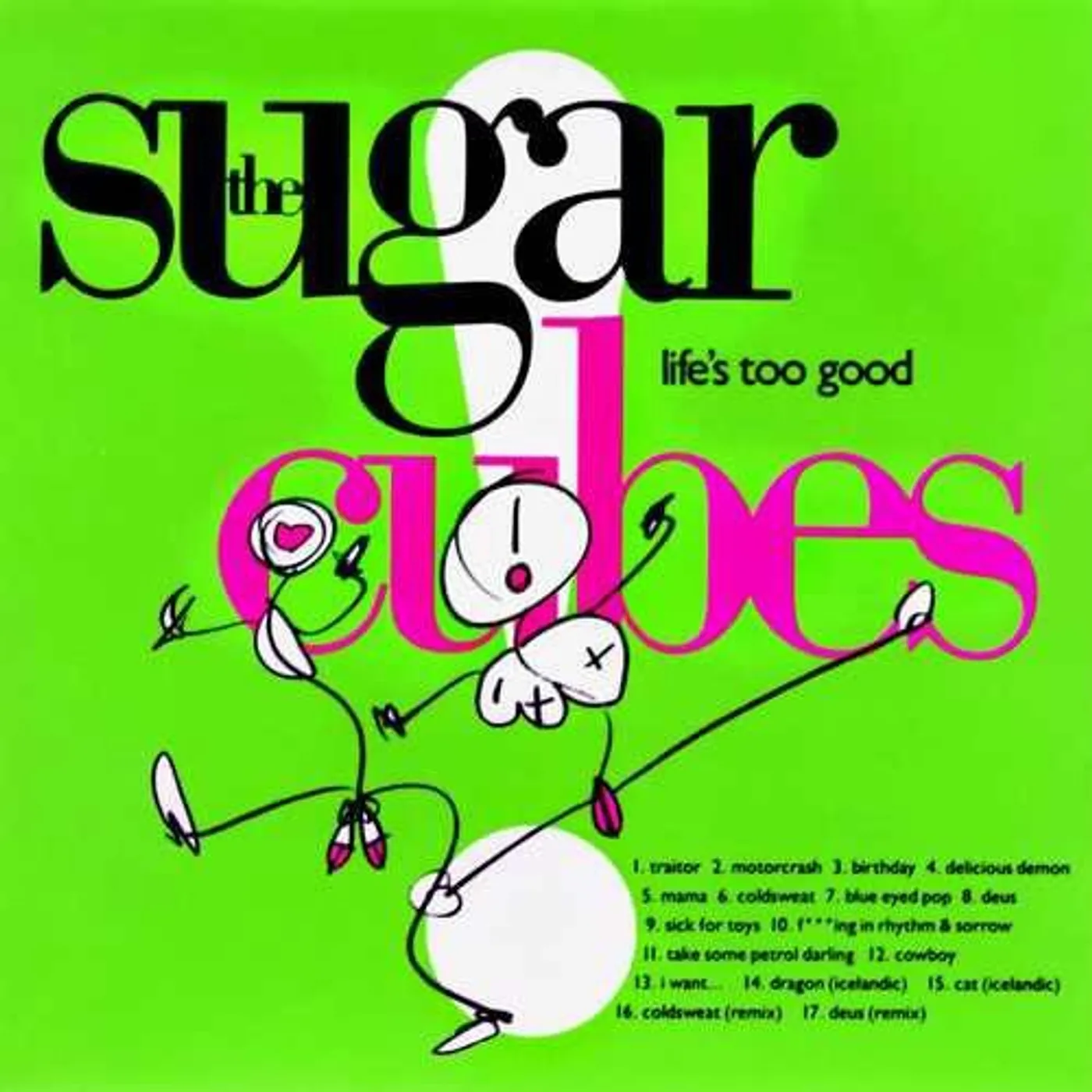 Sugarcubes LIFES TOO GOOD-DIRECT METAL MASTER Vinyl Record
