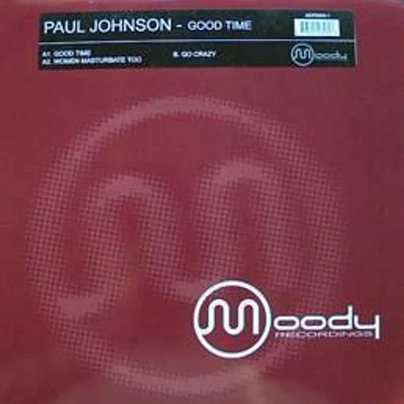 Paul Johnson Good Time EP Vinyl Record