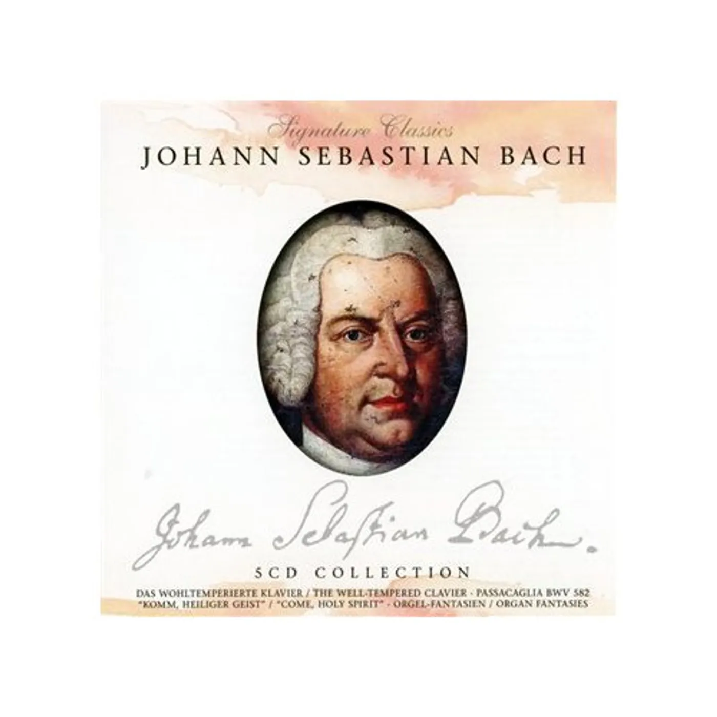 Johann Sebastian Bach SIGNATURE CLASSICS: MASTER PIE CD