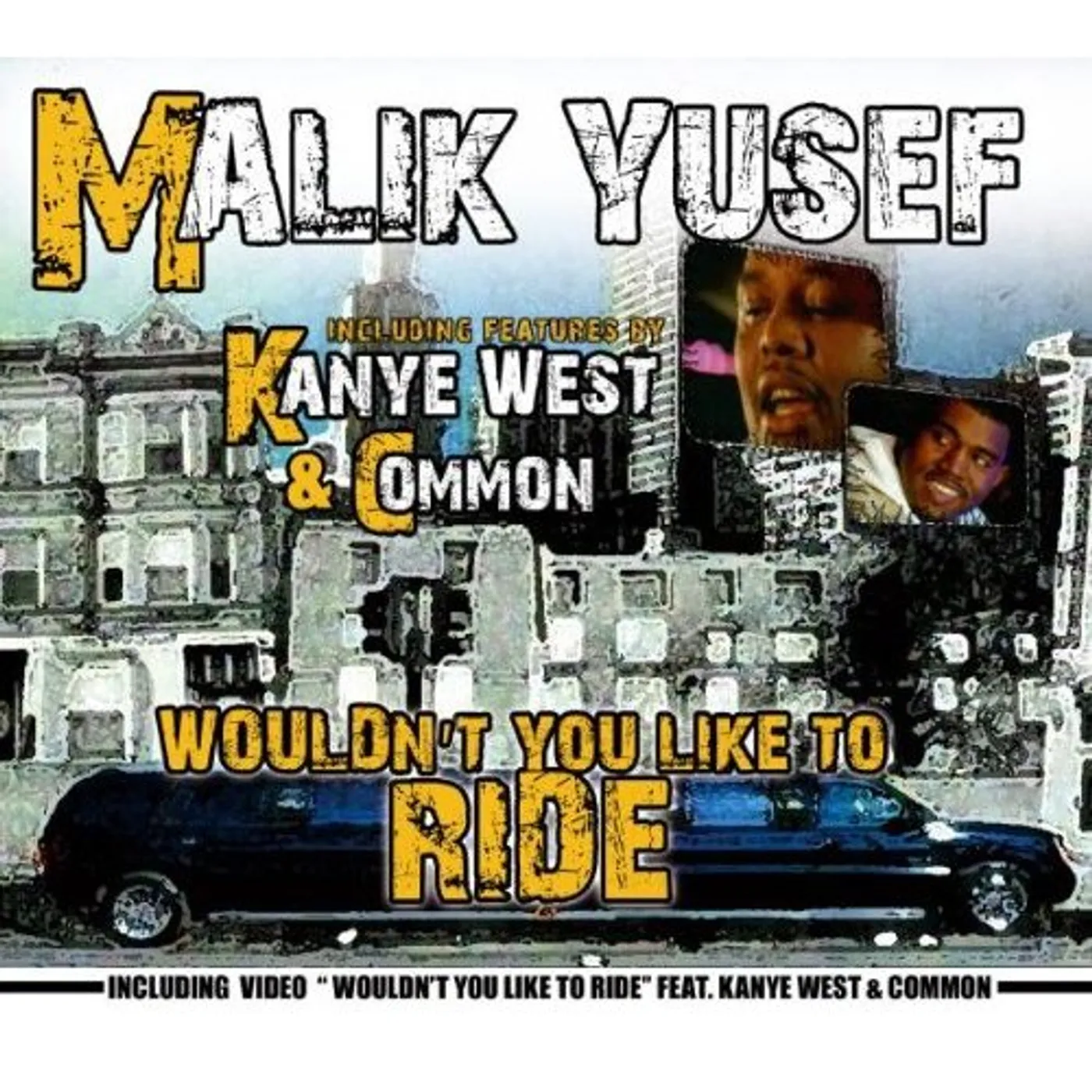 Malik Yusef WOULDNT YOU LIKE TO RIDE CD