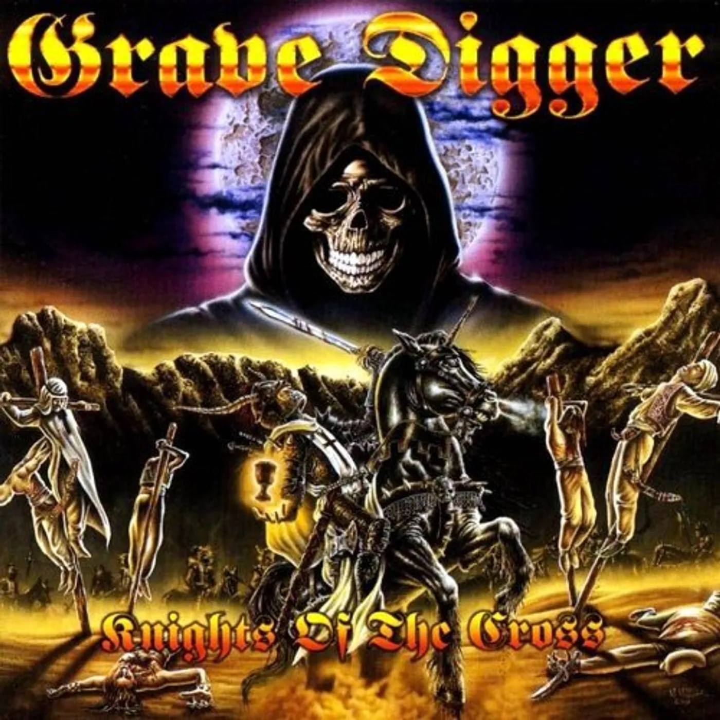 Grave Digger Knights Of The Cross Vinyl Record