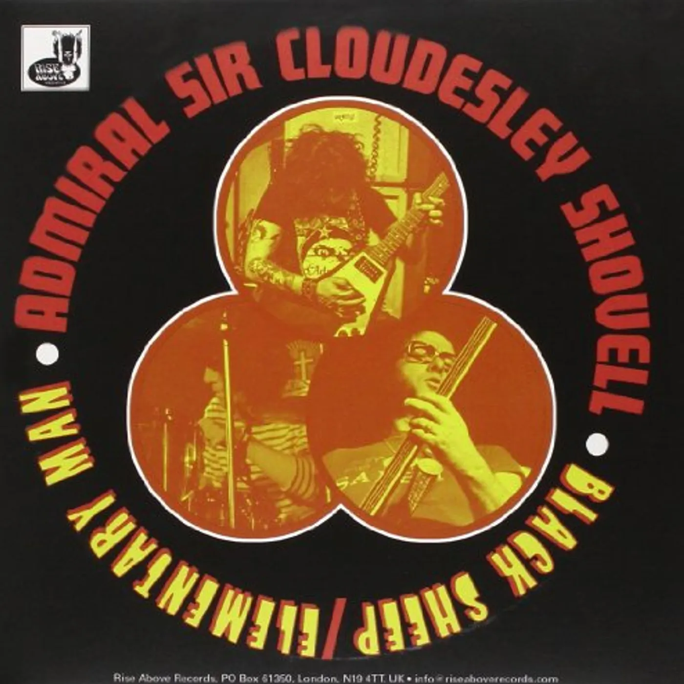 The Admiral Sir Cloudesley Shovell BLACK SHEEP Vinyl Record - UK Release