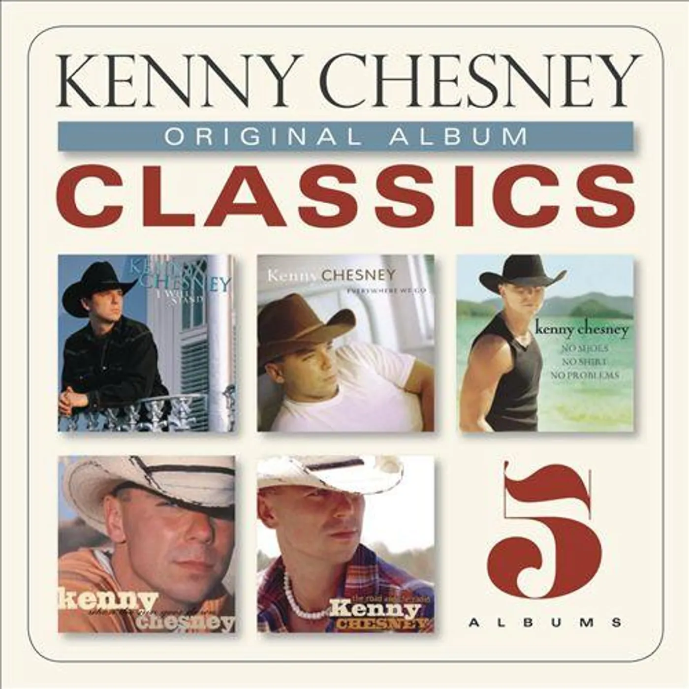 Kenny Chesney ORIGINAL ALBUM CLASSICS CD