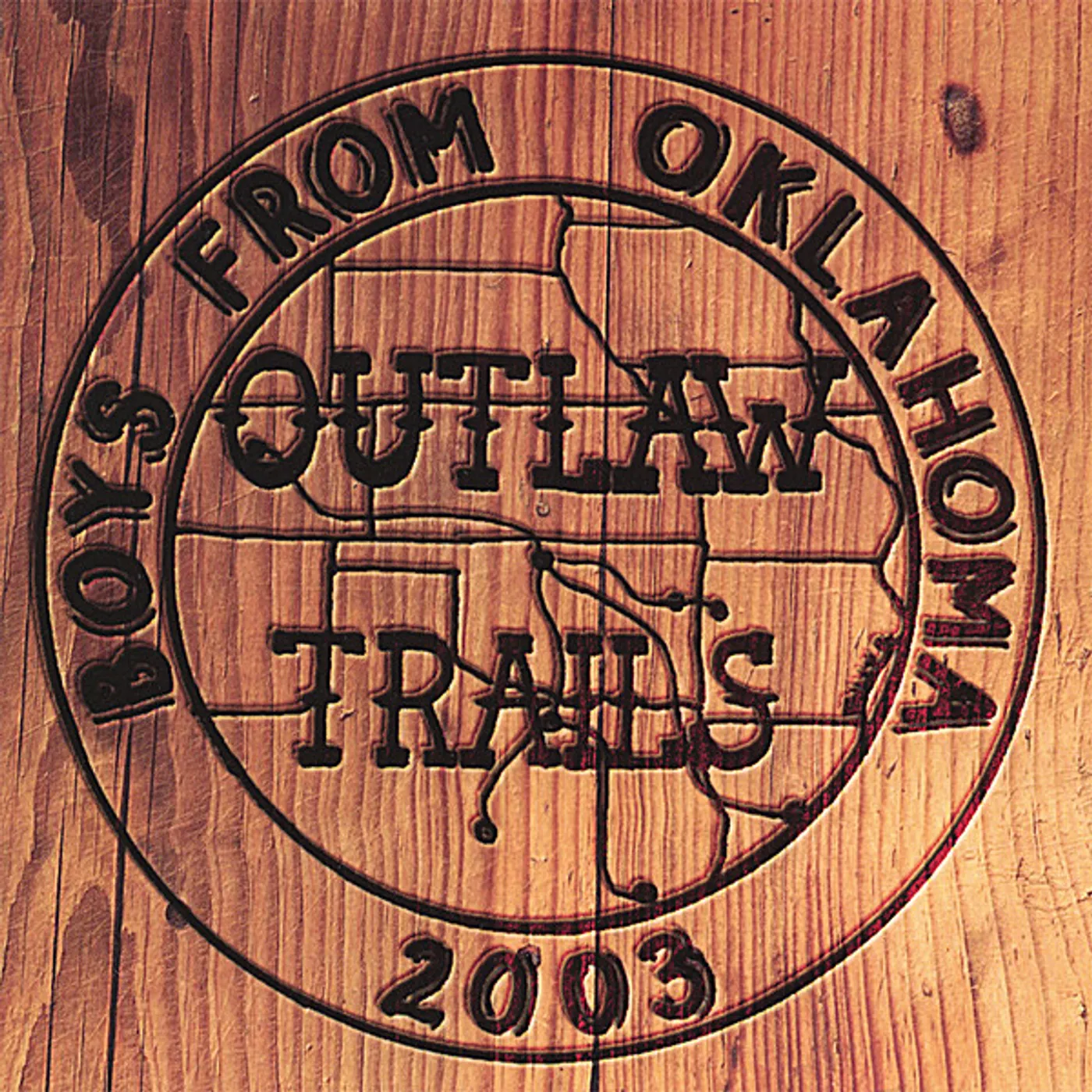 Boys From Oklahoma OUTLAW TRAILS CD