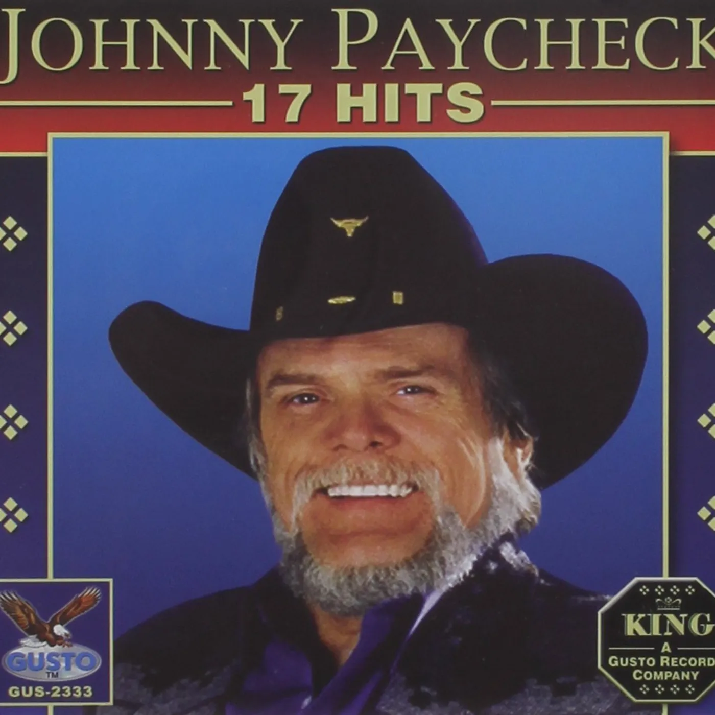 Johnny Paycheck 17 HITS CD
