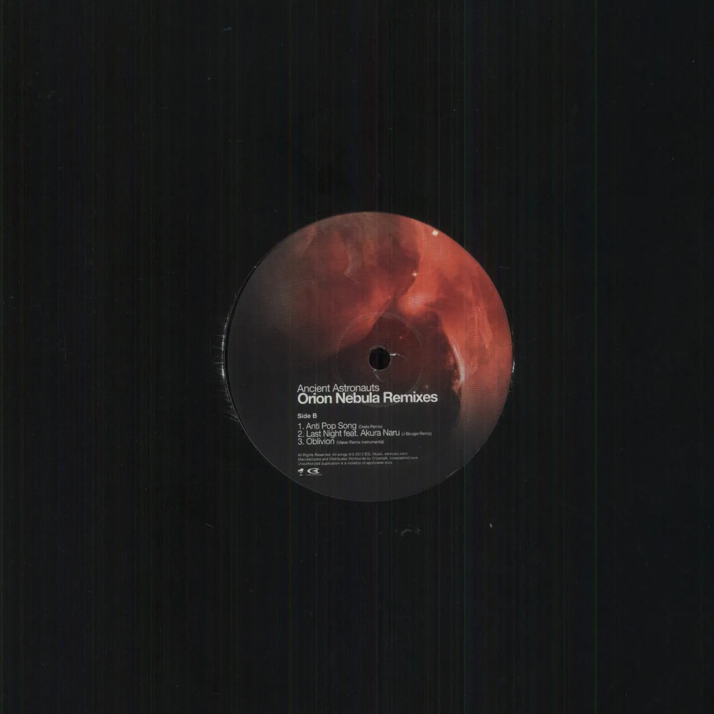 Ancient Astronauts REMIXES EP Vinyl Record