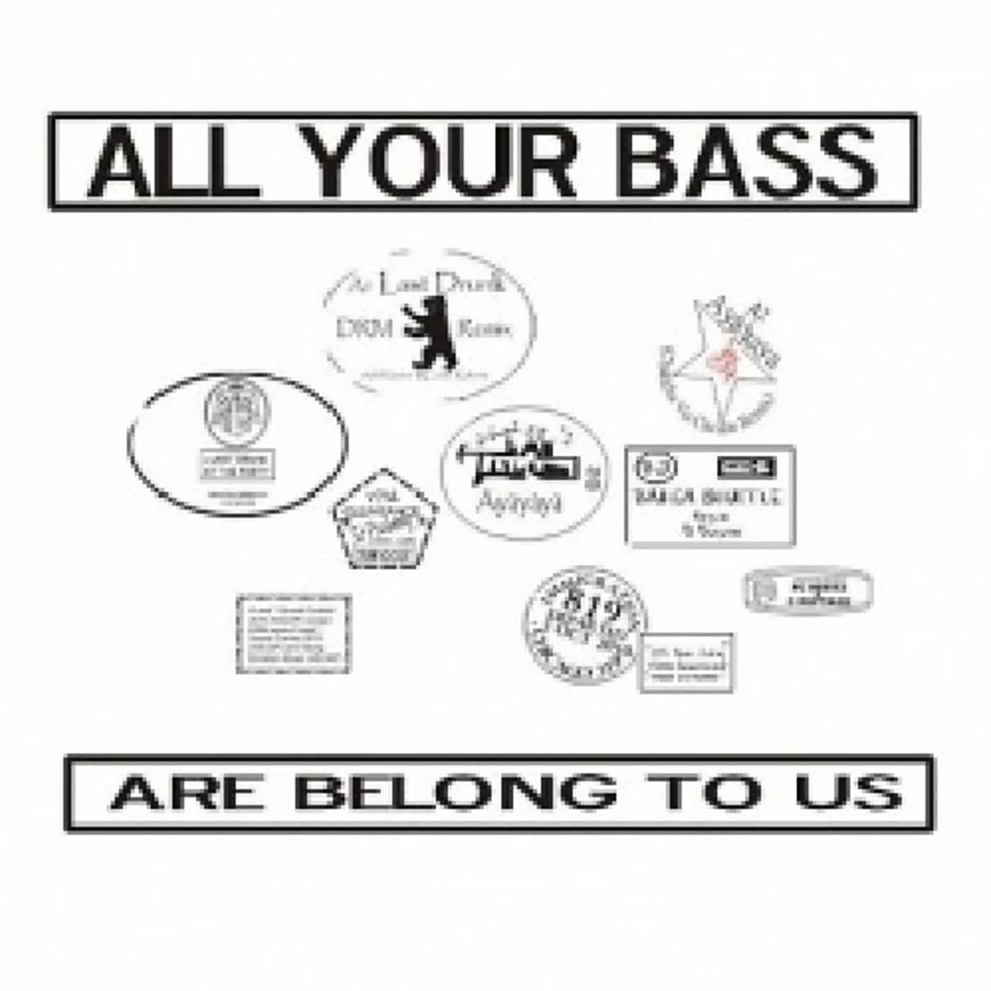Peabody & Sherman All Your Bass Are Belong To Us Vinyl Record