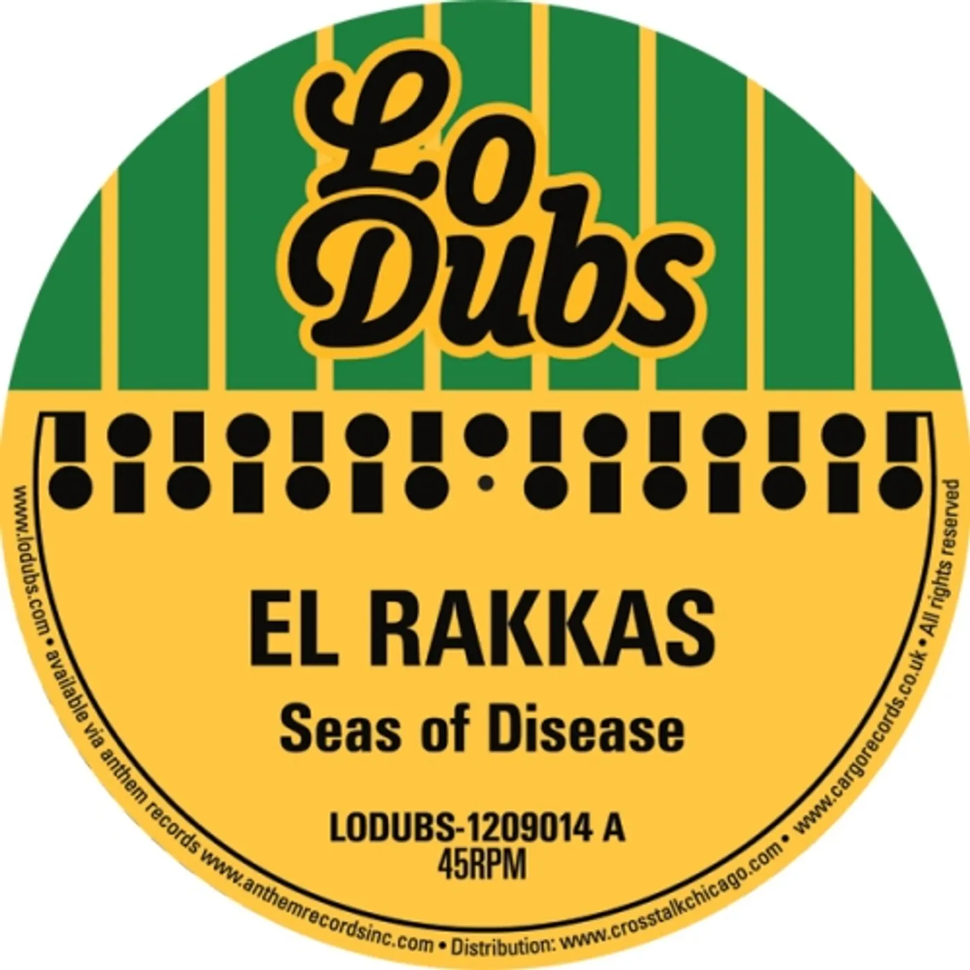 El Rakkas Seas Of Disease Vinyl Record