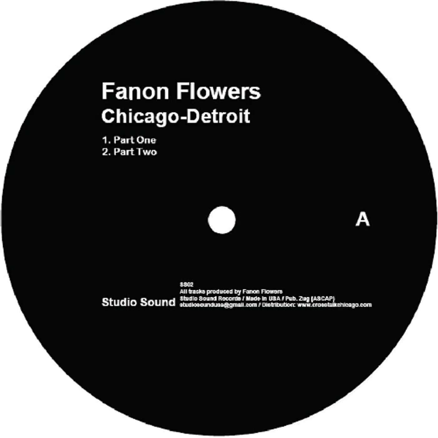 Fanon Flowers Chicago-Detroit Vinyl Record