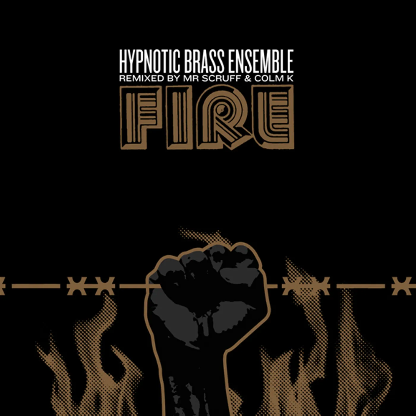 Hypnotic Brass Ensemble FIRE Vinyl Record