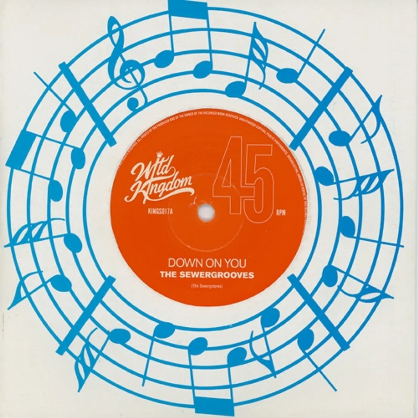 Sewergrooves DOWN ON YOU Vinyl Record