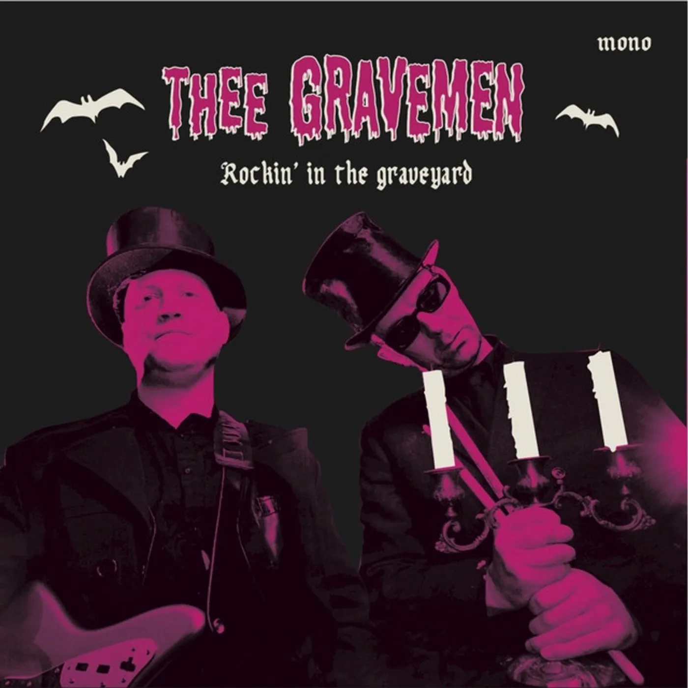 Thee Gravemen ROCKIN IN THE GRAVEYARD Vinyl Record