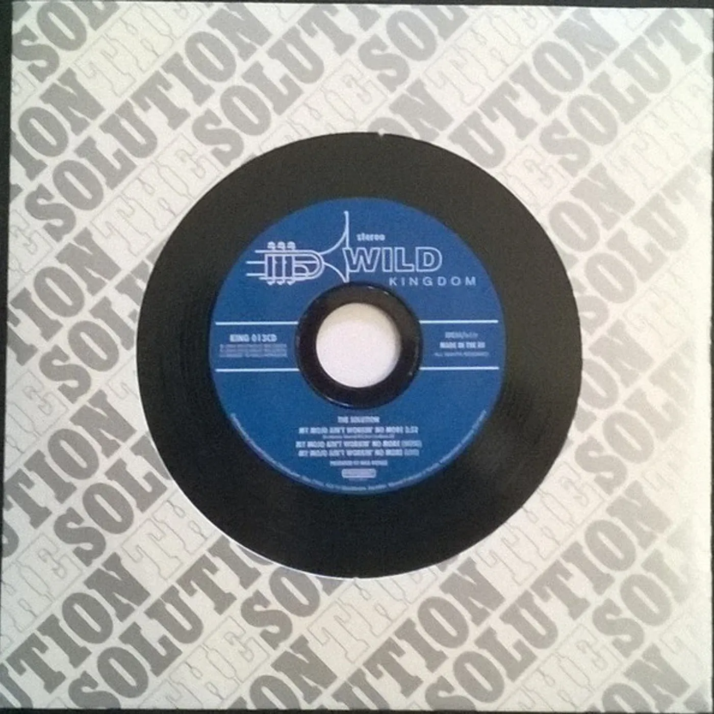 The Solution MY MOJO AIN'T WORKING NO MORE Vinyl Record