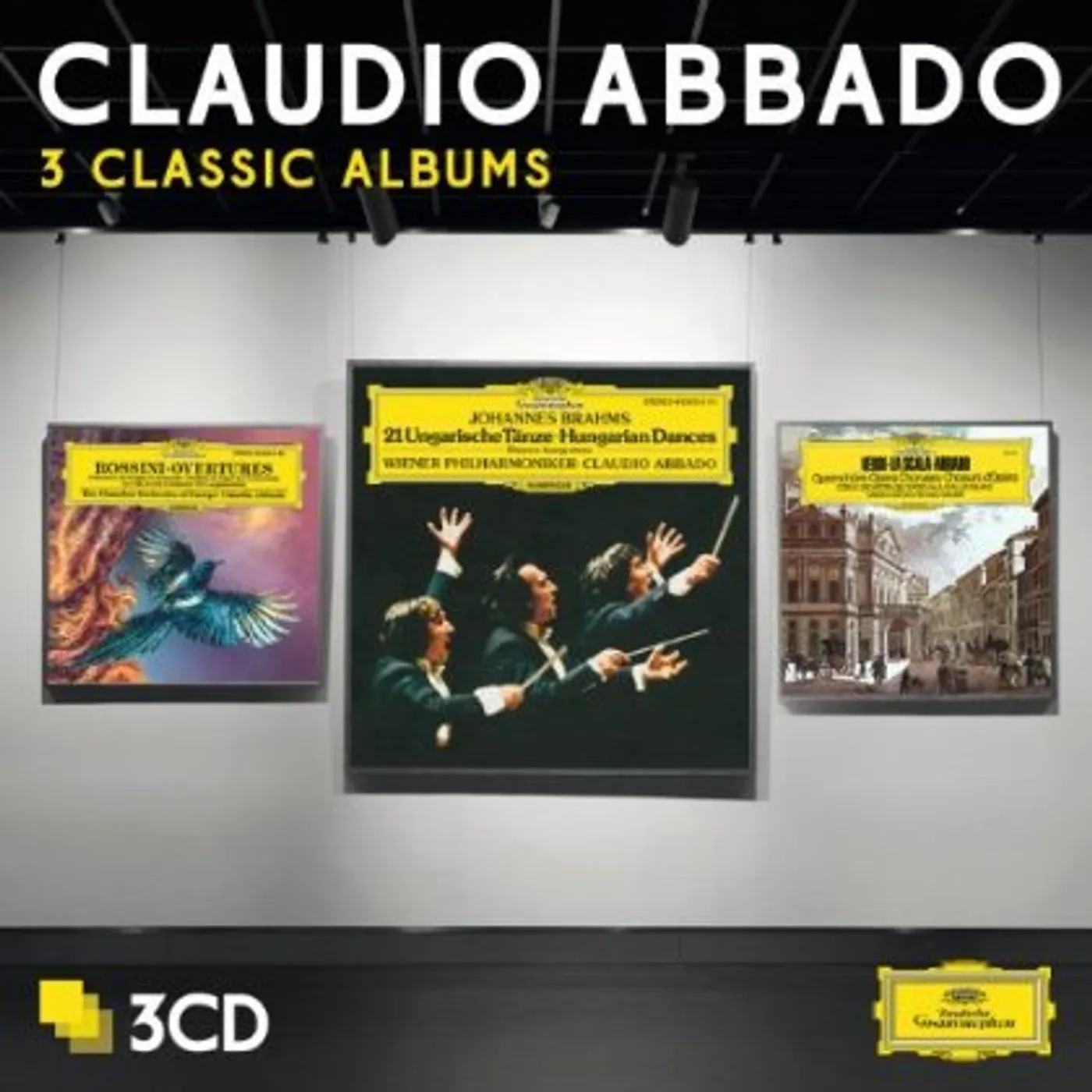 Claudio Abbado ABBADO: THREE CLASSIC ALBUMS CD