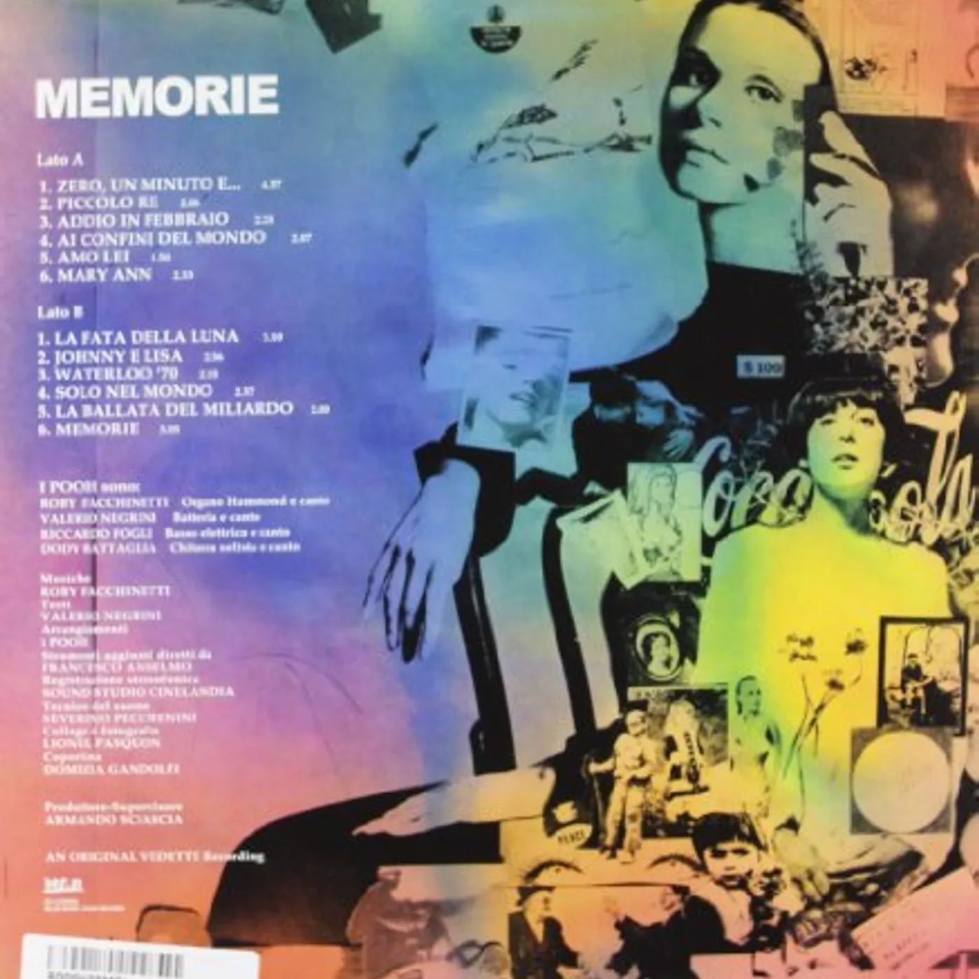 I Pooh Memorie Vinyl Record