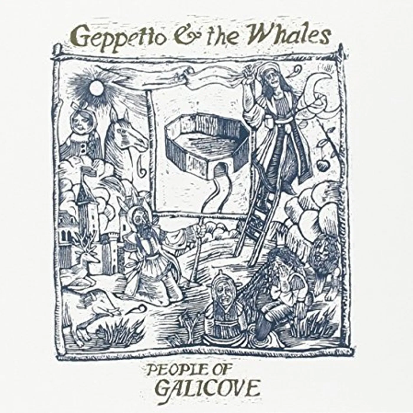 Geppetto & The Whales PEOPLE OF GALICOVE CD