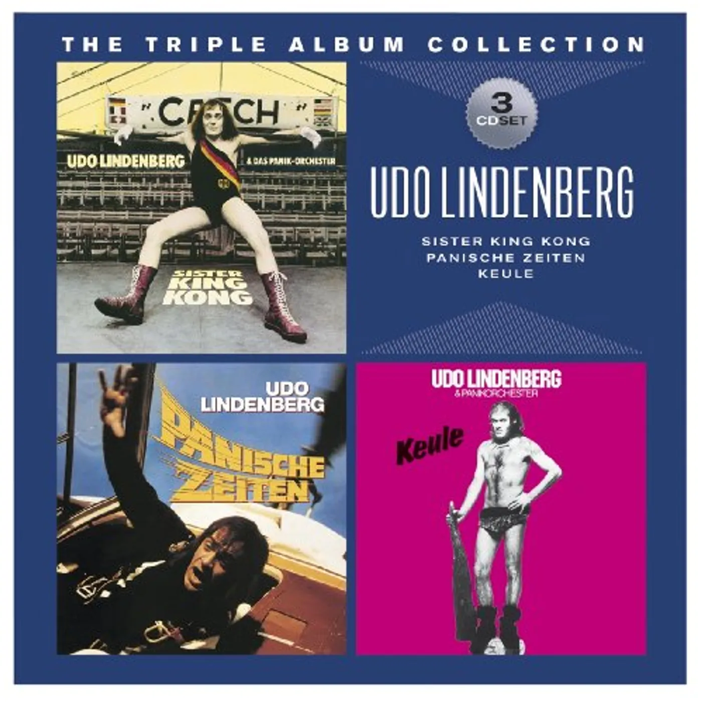 Udo Lindenberg TRIPLE ALBUM COLLECTION CD