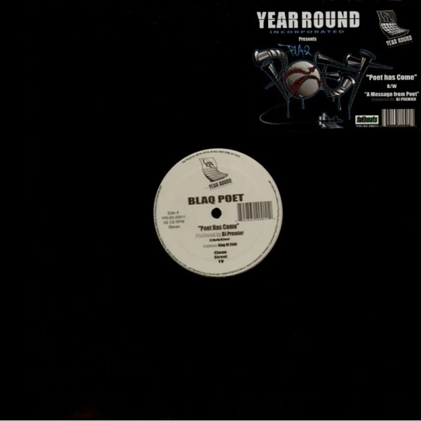 Blaq Poet POET HAS COME Vinyl Record