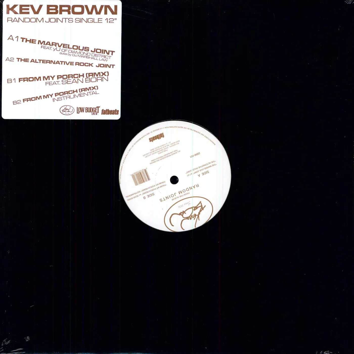 Kev Brown MARVELOUS JOIN Vinyl Record
