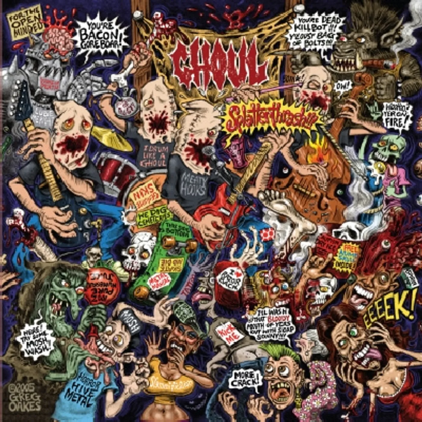Ghoul SPLATTERTHRASH CD