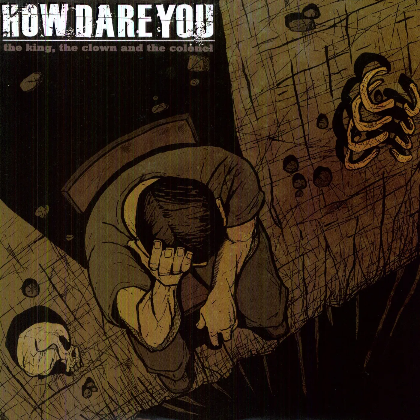 How Dare You KING THE CLOWN & THE COLONEL Vinyl Record