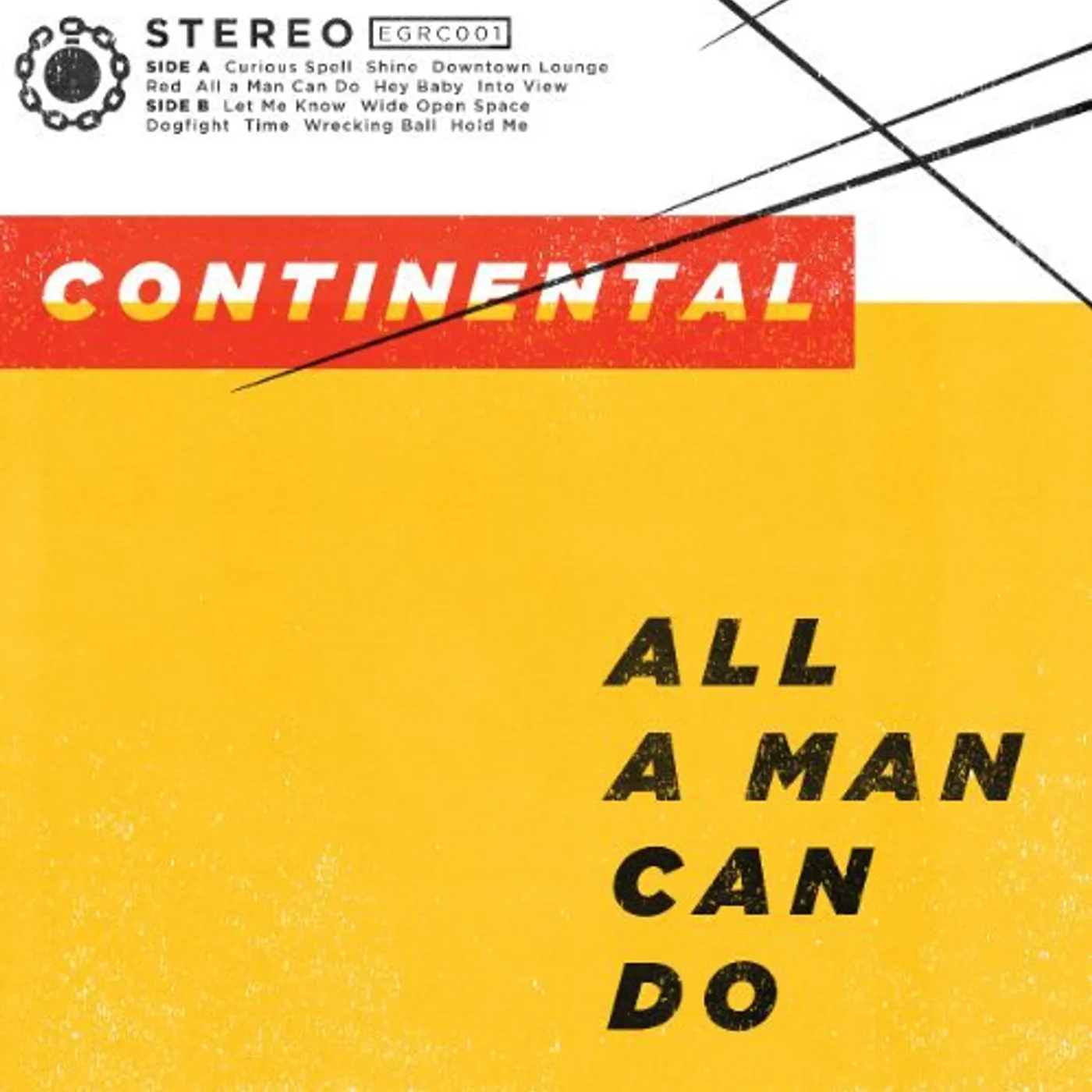 Continental All a Man Can Do Vinyl Record