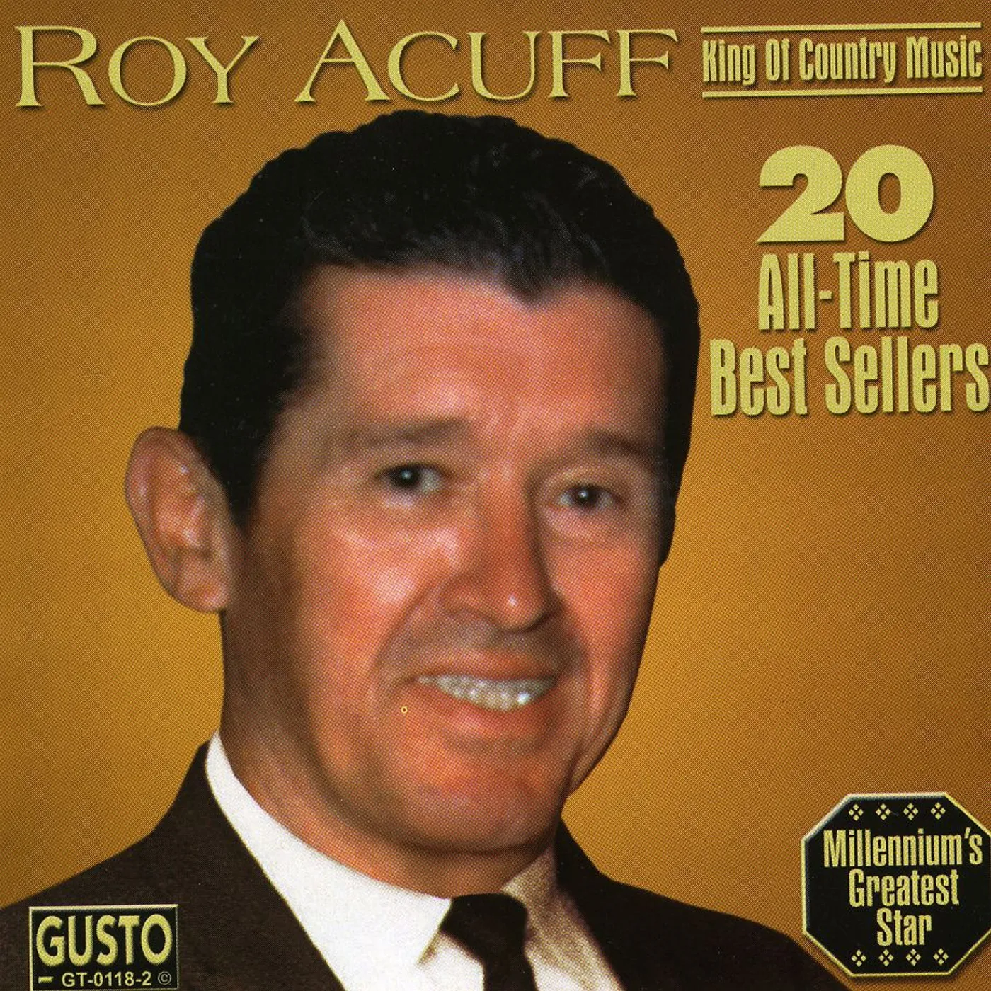 Roy Acuff 20 ALL TIME BEST SELLERS CD