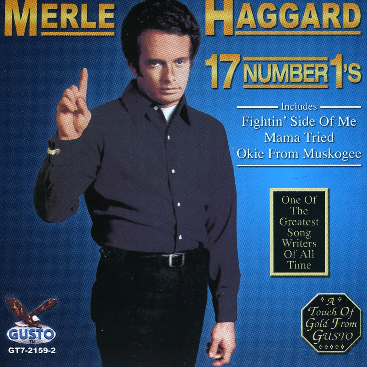 Merle Haggard 17 NUMBER 1S CD