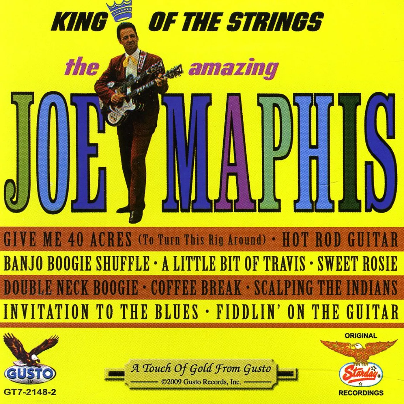 Joe Maphis KING OF THE STRINGS CD