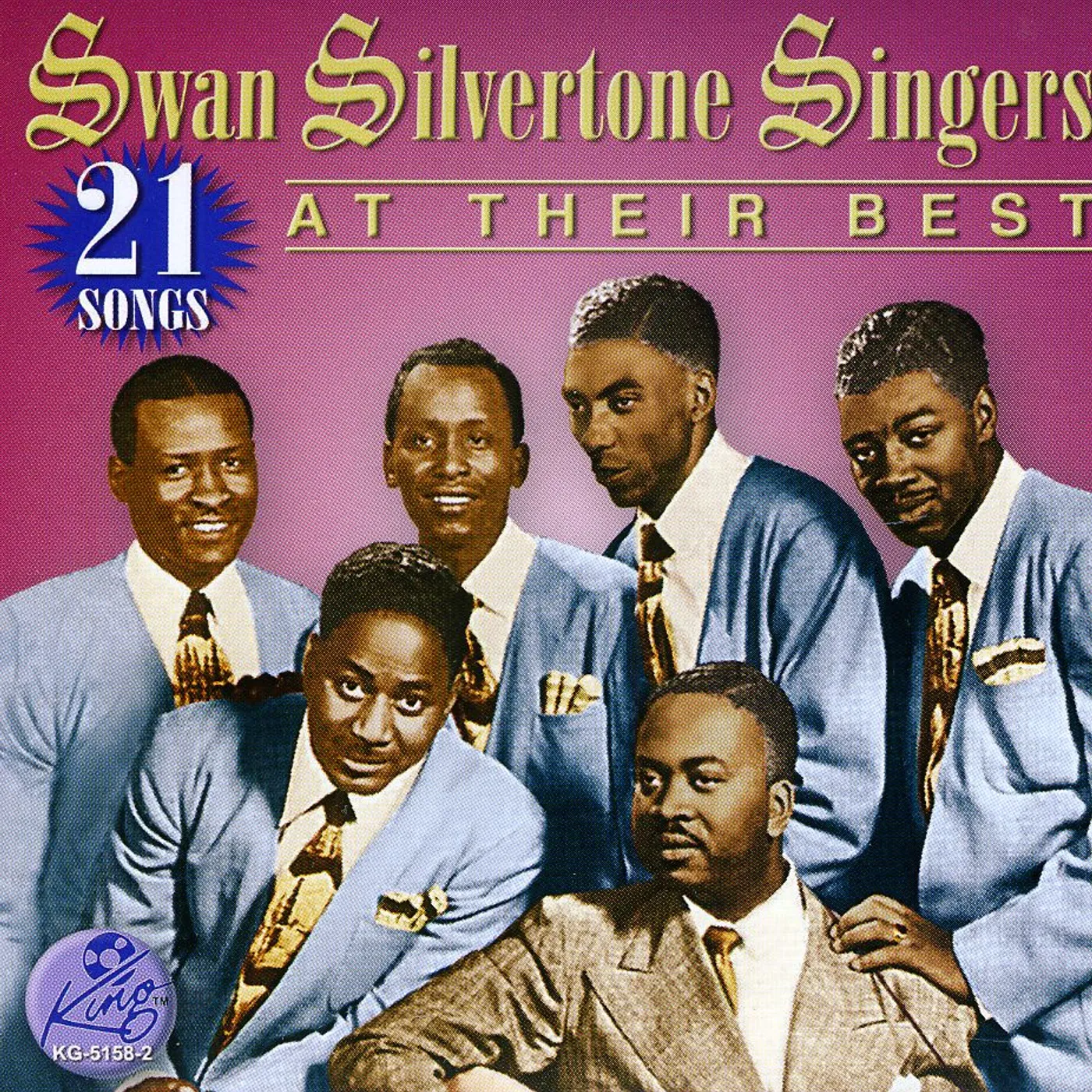 The Swan Silvertones AT THEIR BEST-21 SONGS CD